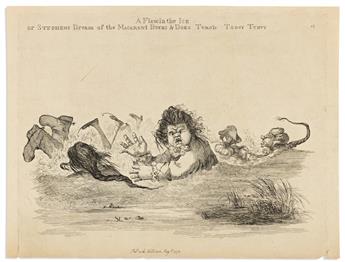 (SATIRE.) William Austin. Nature Displayd Both Serious and Comic in 12 Designs Dedicated to S. Foot Esqr.